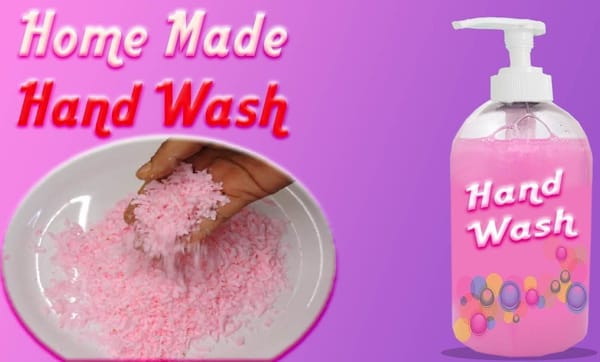 How to Make Homemade Handwash?